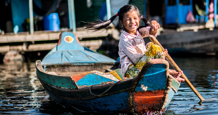 Floating Villages, Tonle Sap Lake and Mangrove Forest from Siem Reap